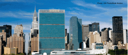 UN Gebäude-UN Photo/Mark Garten