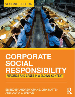 Corporate Social Responsibility
Readings and Cases in a Global Context, 2nd Edition.