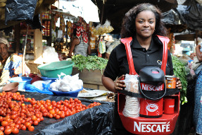 Nescafé promotes entrepreneurship in its distribution network. Photos: Nestlé