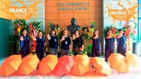 Orange the World: End violence against women and kids. Photo: Manila Doctors Hospital