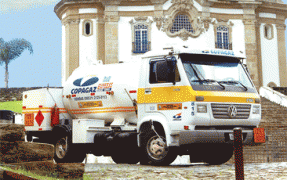 Small Truck Bob-Tail – for to serve historic and cultural heritage cities, Photo: Copagaz/Beto Novaes