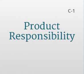 Product Responsibility